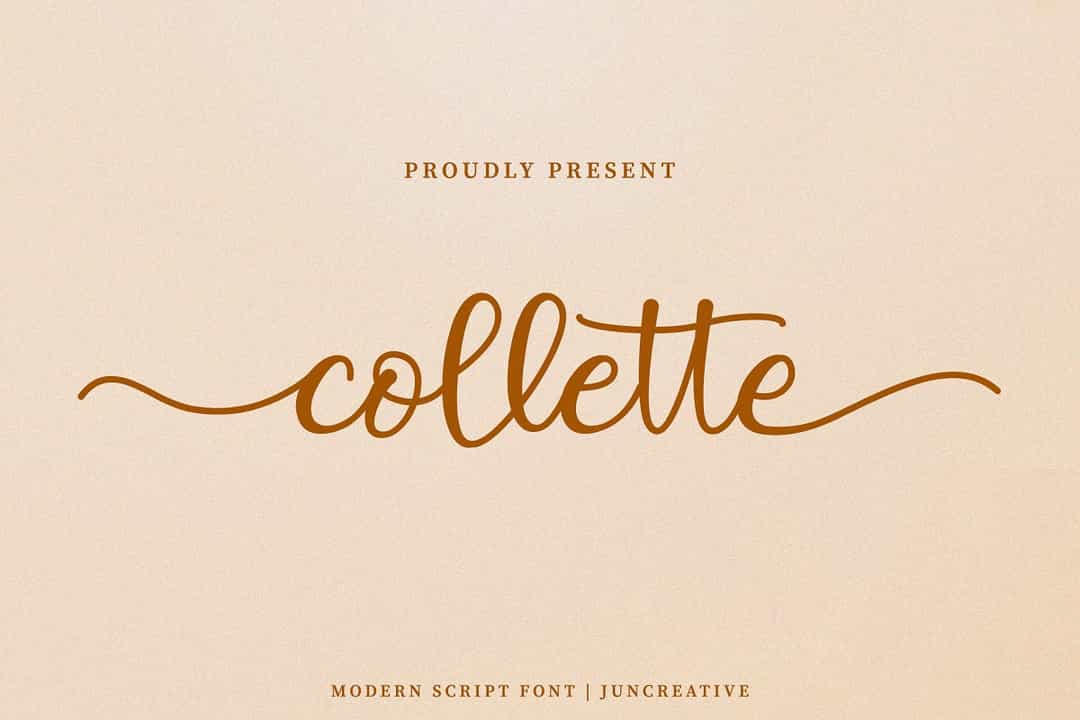 Collette Font Image 1