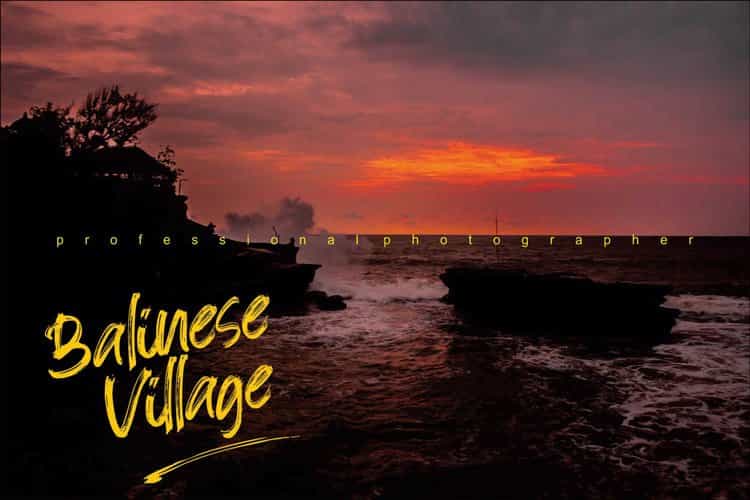 Blacksign Font Image 2