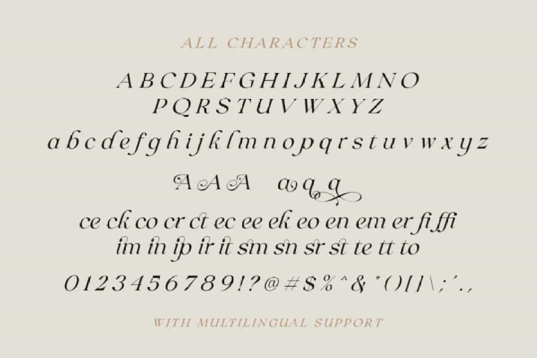 Claire Murphy Font Image 3