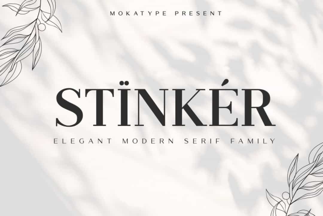 Stinker Font Family Image 1