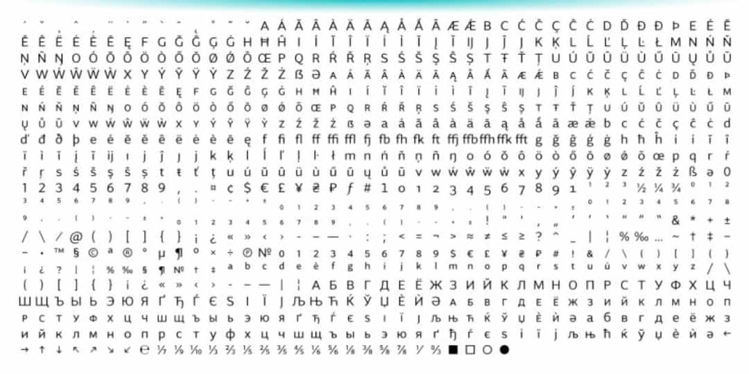 Accia Sans Font Image 3
