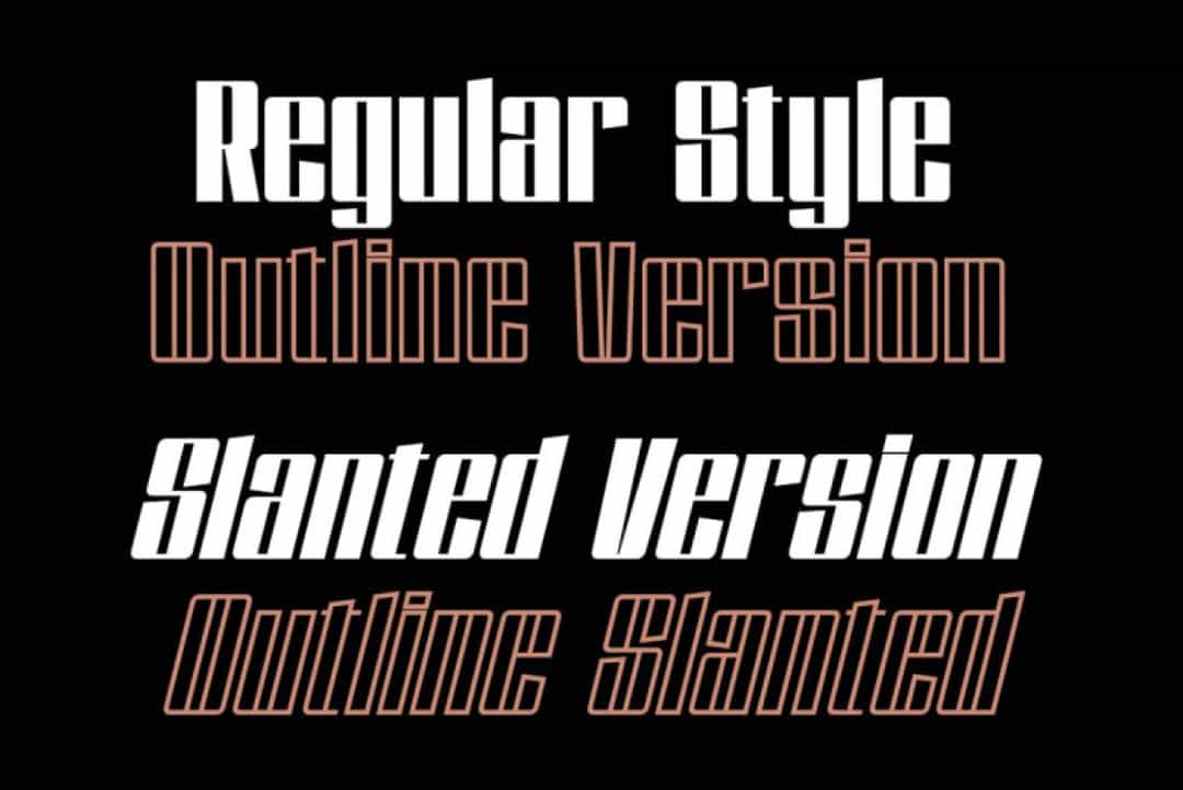 Dankfield Typeface Image 2