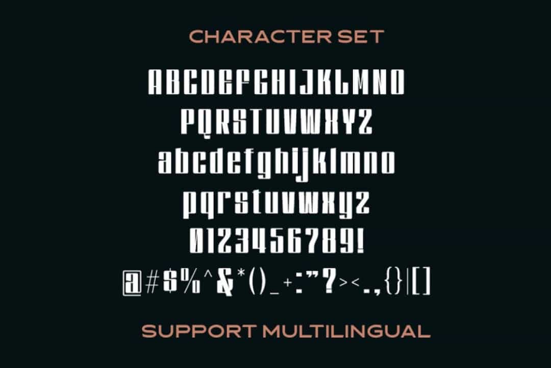 Dankfield Typeface Image 3