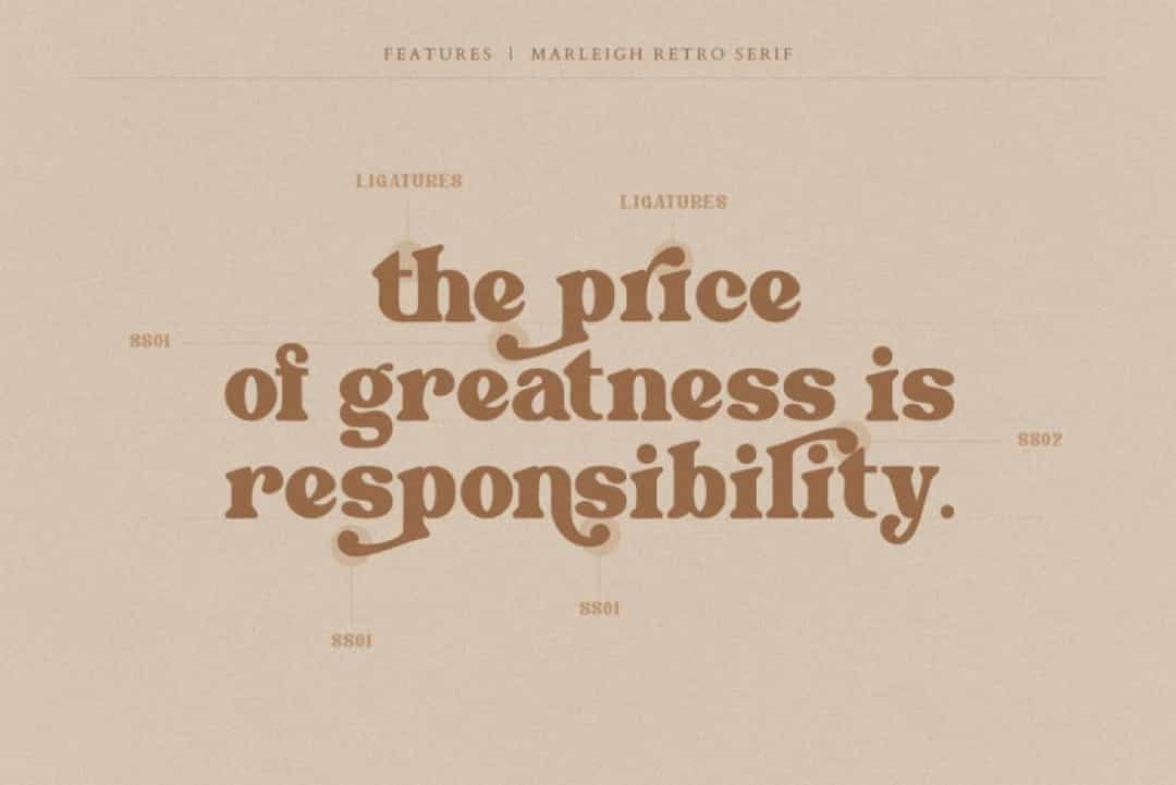 Marleigh Font Image 2