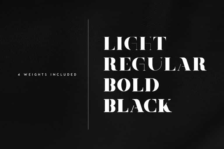 Tamira Typeface Image 2