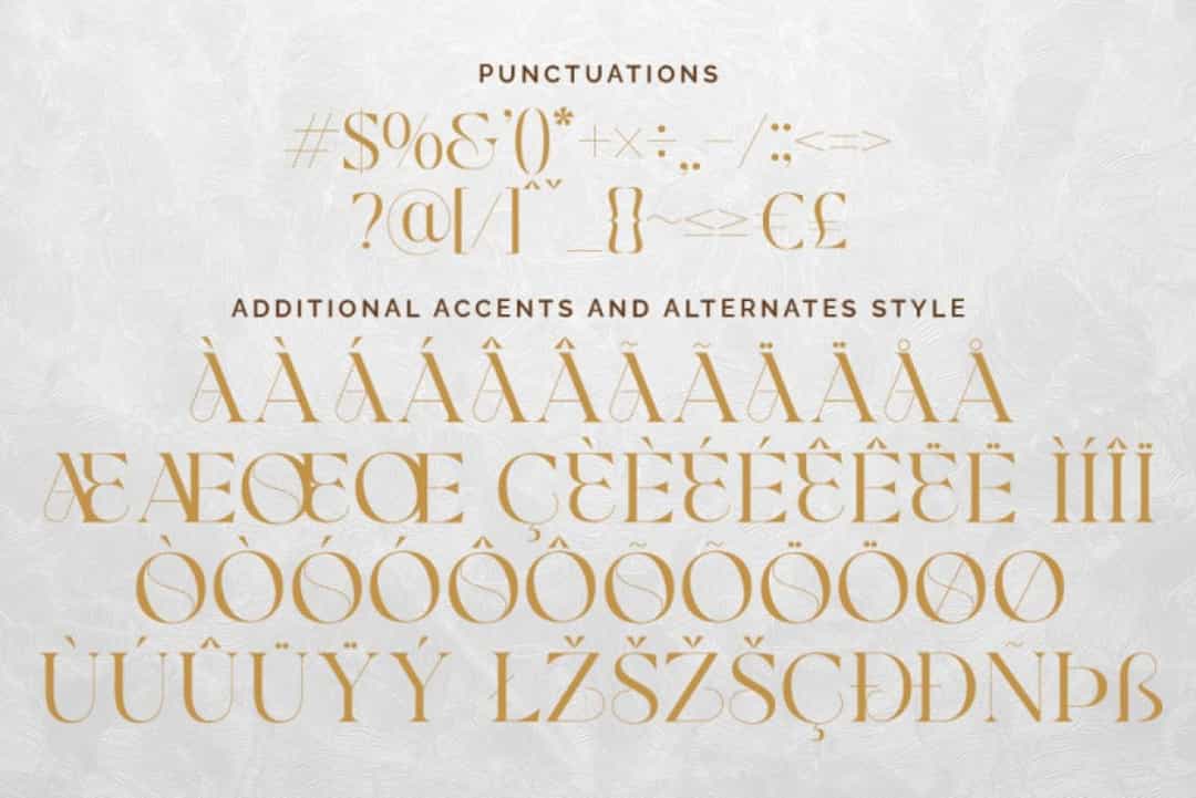 Glamore Font Image 3