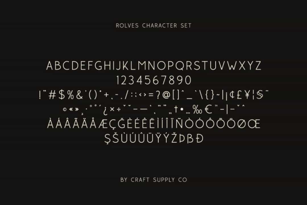 Rolves Font Image 3