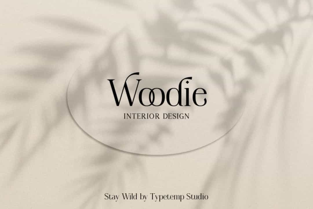 Woodie Font Image 1