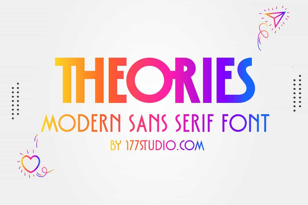 Theories Font Image 1