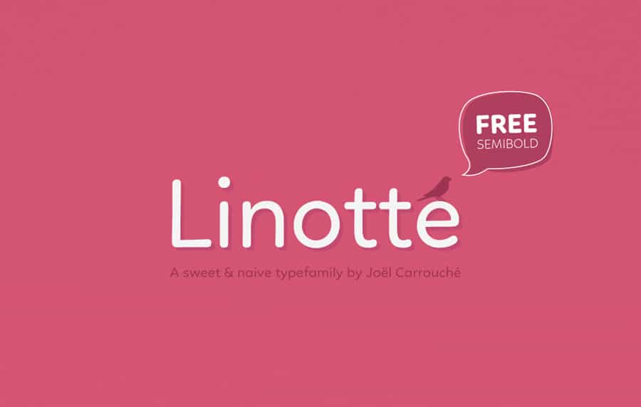 Linotte Semi Bold Font Image 1
