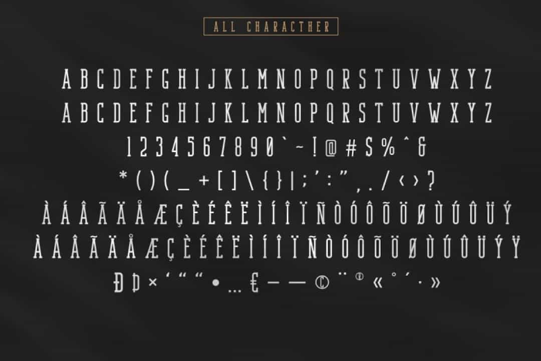 Bondie Slab Serif Font Image 3