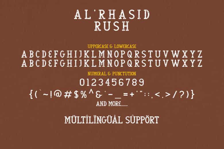 Al’Rhasid Font Image 3