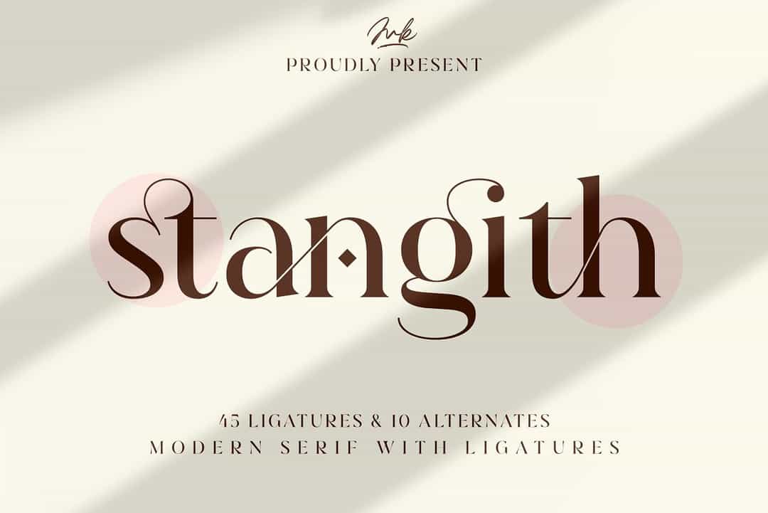 Stangith Font Image 1