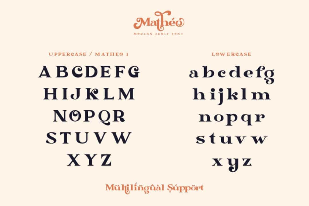 Matheo Font Image 2