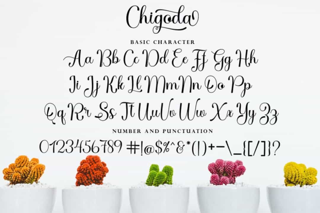 Chigoda Font Image 3