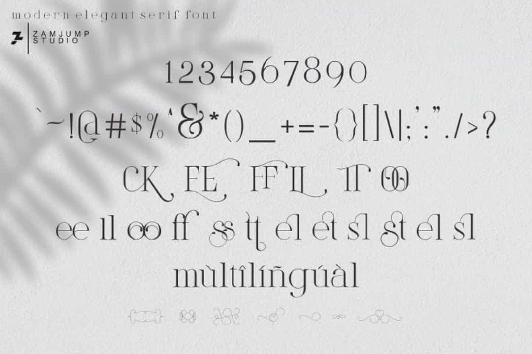 Lightly Sailler Font Image 3