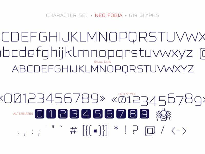 Neo Fobia Typefaces Image 2