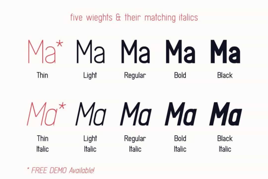 Madchen Font Image 2