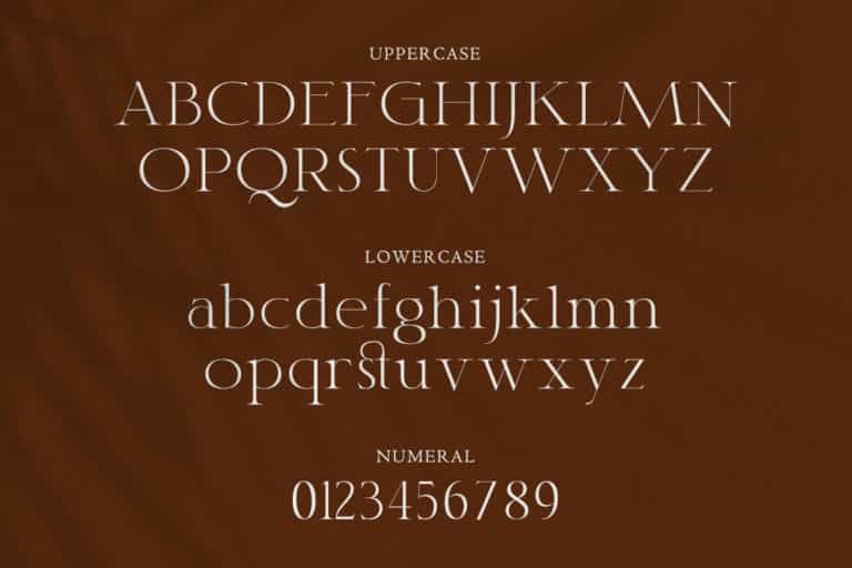 Classy Font Image 2
