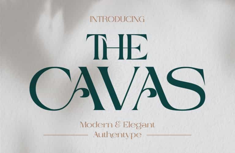 Cavas Font Image 1