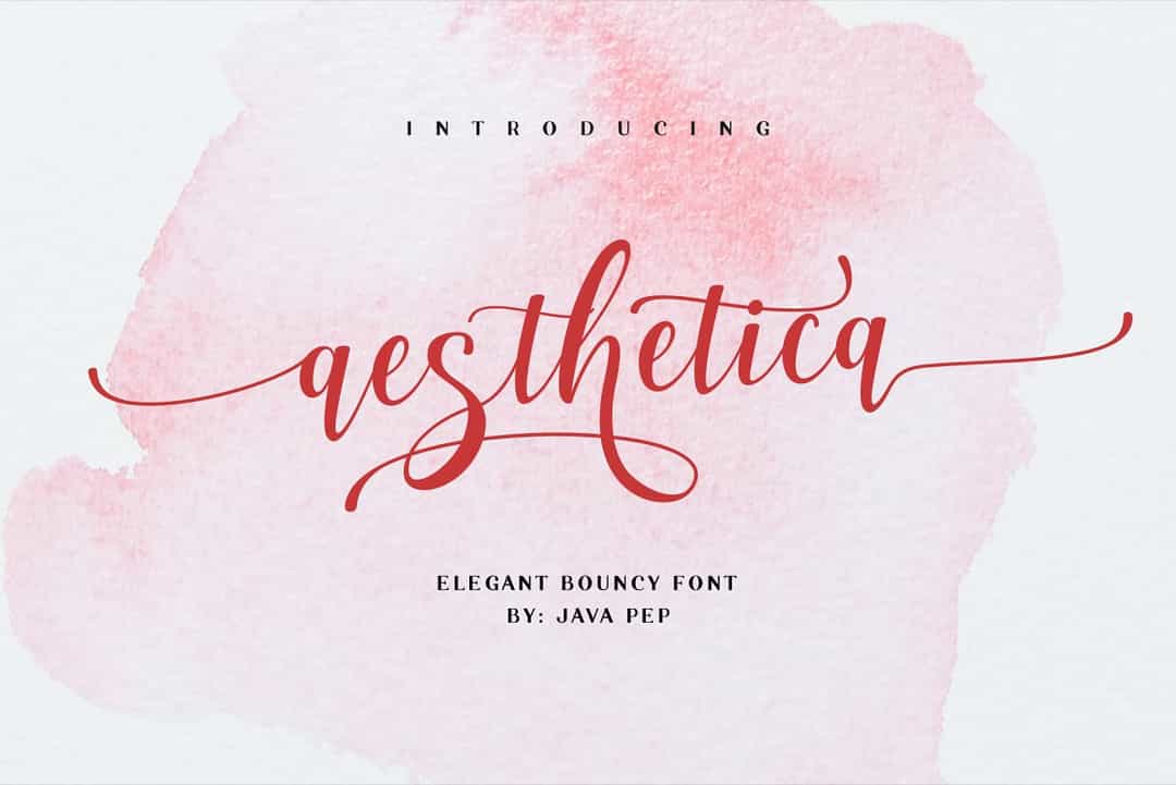Aesthetica Font Image 1