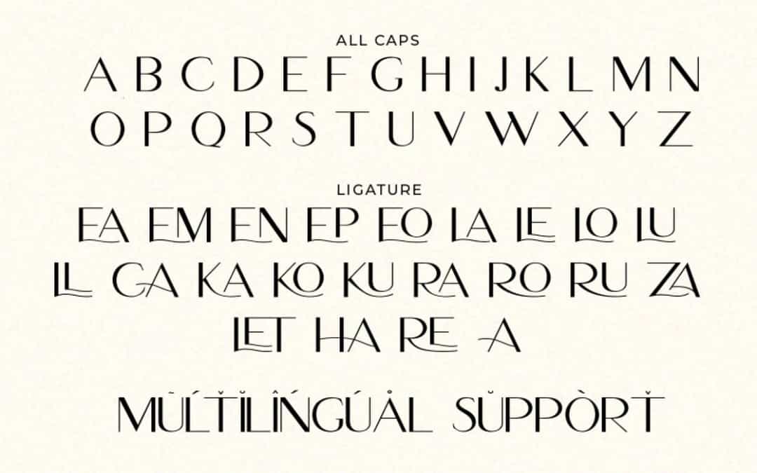 Scarlet Font Image 3