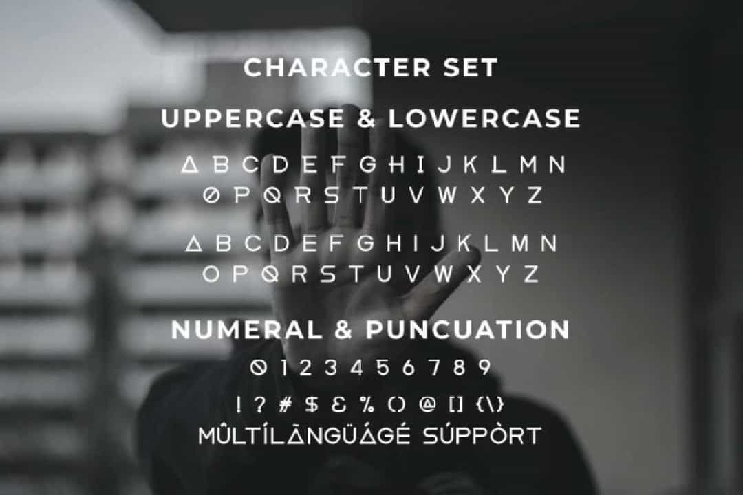 Free Stop Font Image 6