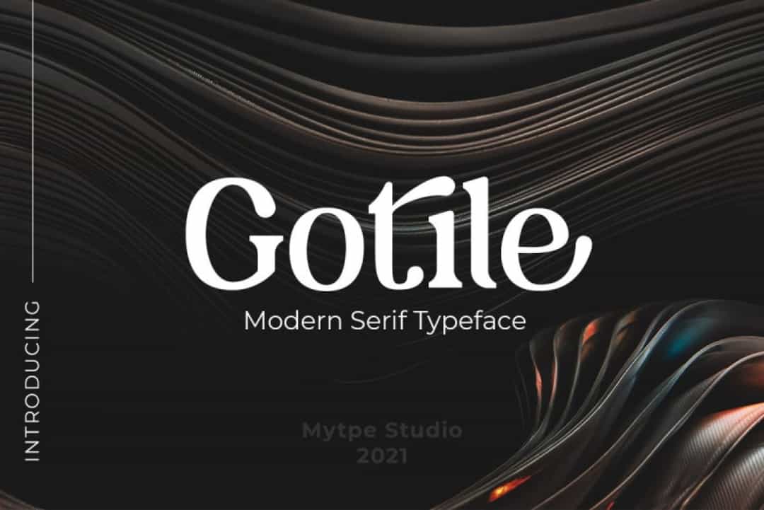 Gotile Font Image 4