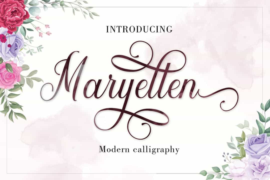 Maryellen Font Image 1