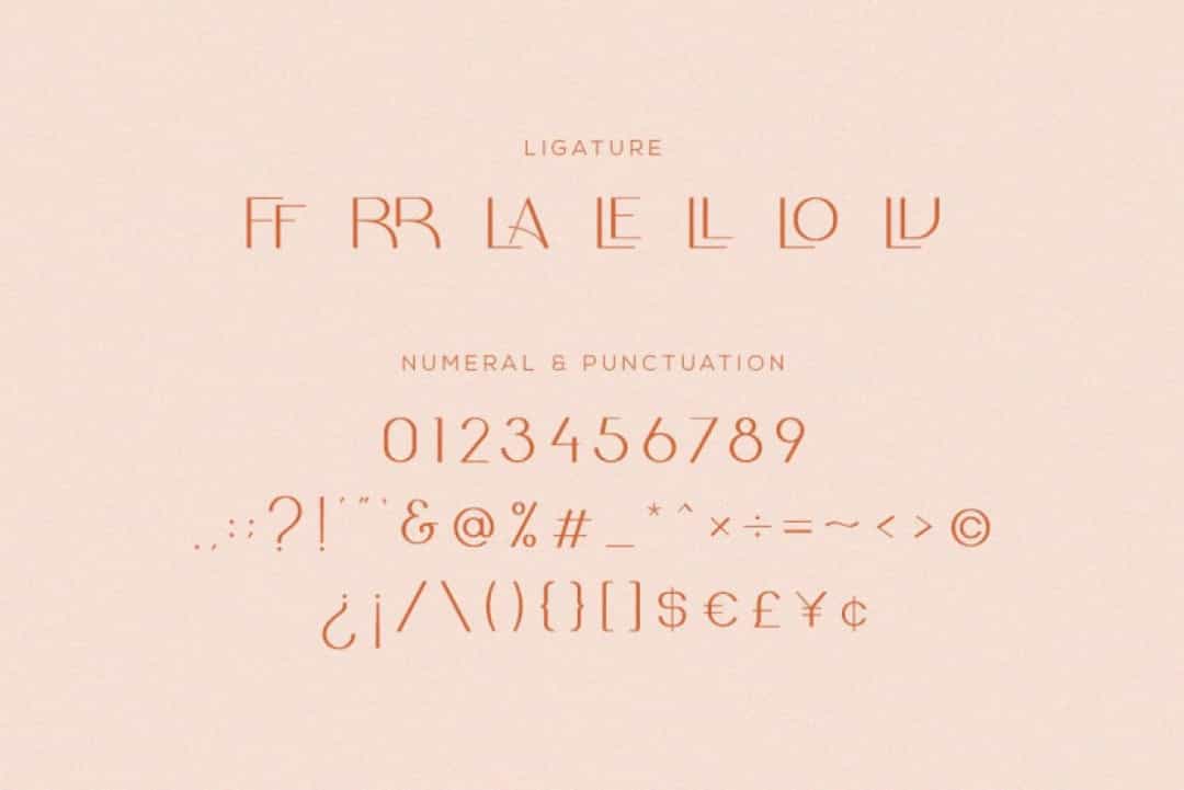 Galore Font Image 3