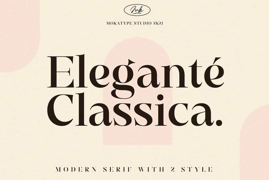 Elegante Classica Font Image 1