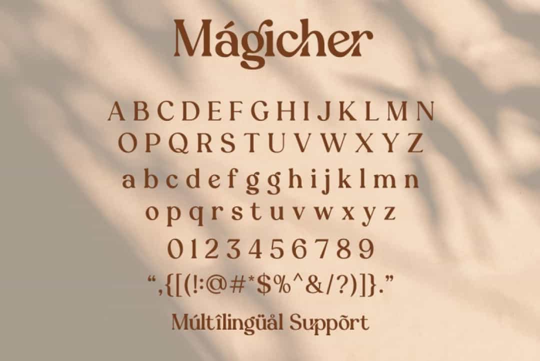 Magicher Font Image 3