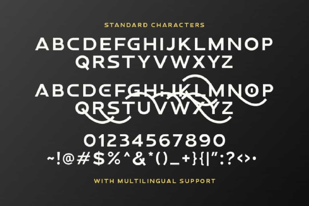 Proxemic Font Image 3