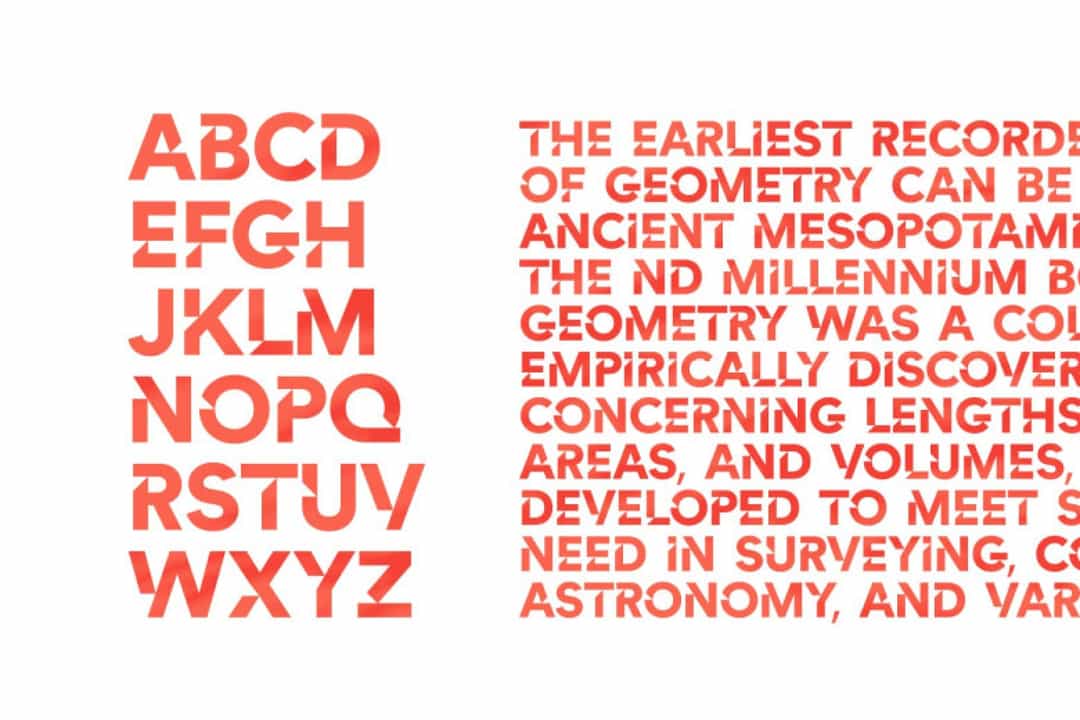Angles Font Image 3