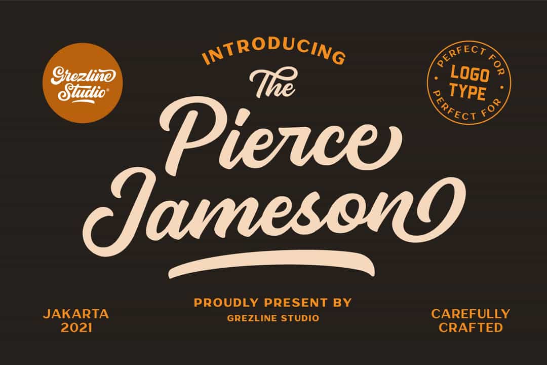 Pierce Jameson Font Duo Image 1