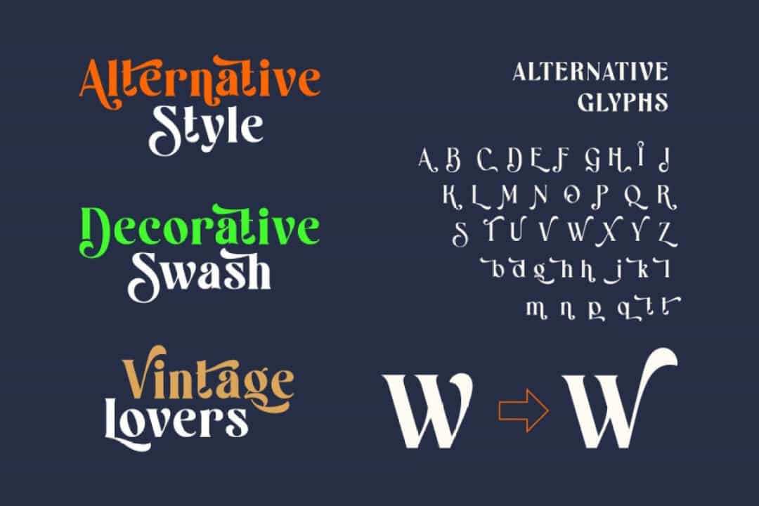 Westiva Font Family Image 2