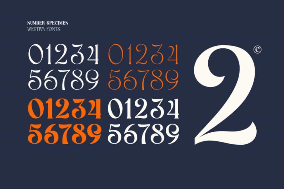 Westiva Font Family Image 3