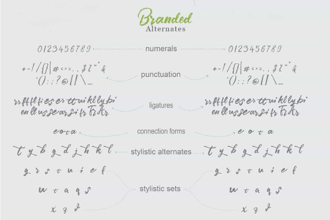 Branded Font Image 3