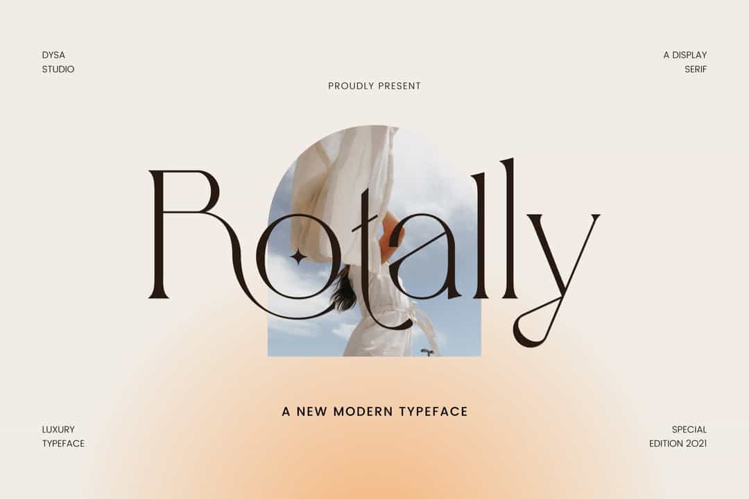 Rotally Font Image 1