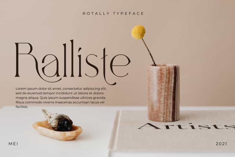 Rotally Font Image 2