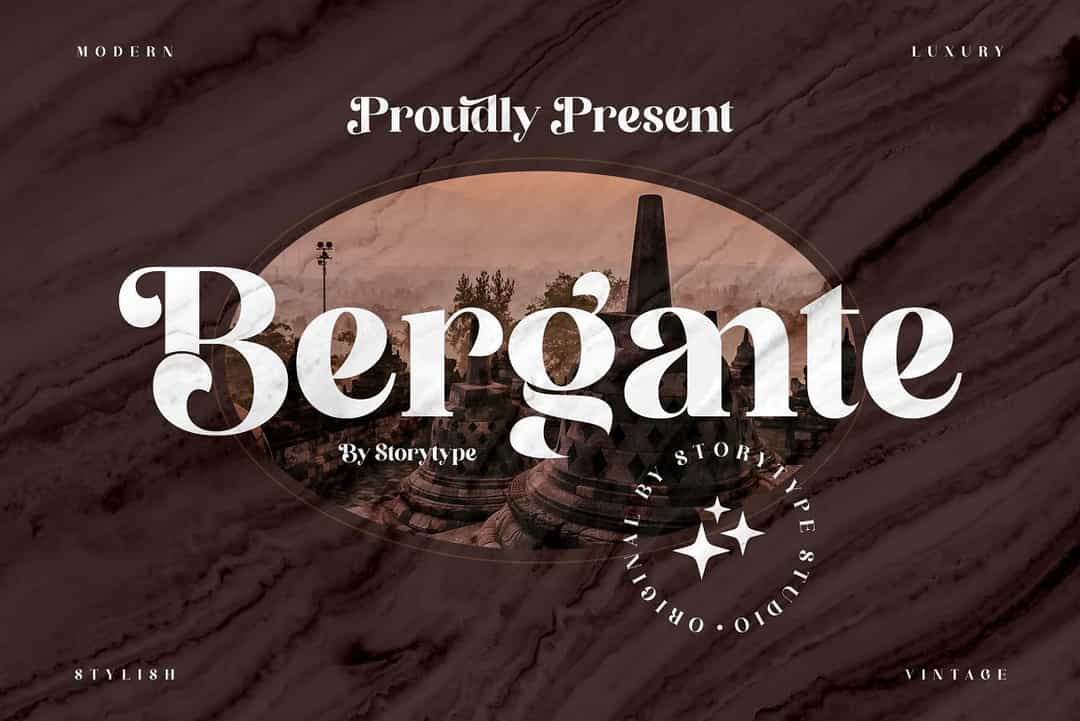 Bergante Font Image 1