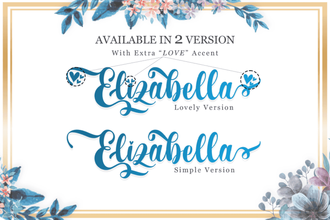 Elizabella Font Image 2