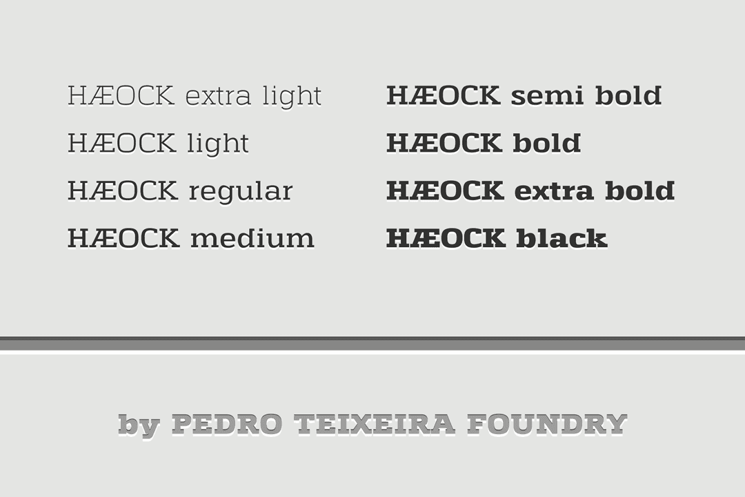 Haeock Font Family Image 3