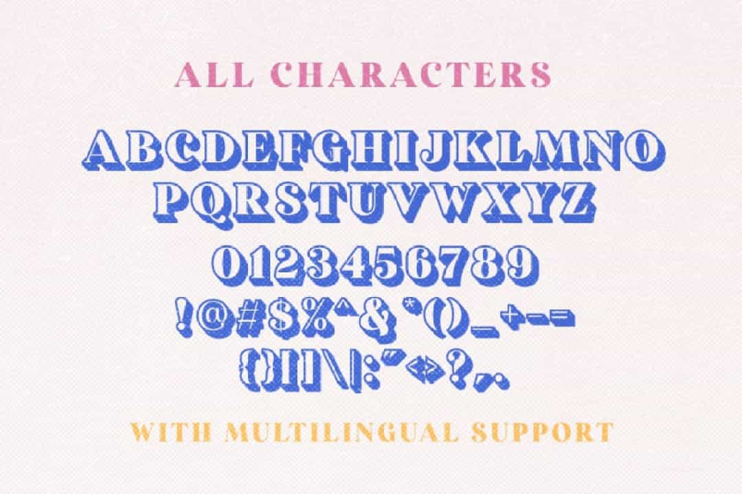 Strong Girls Font Image 3