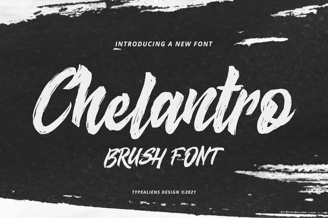 Chelantro Font Image 1