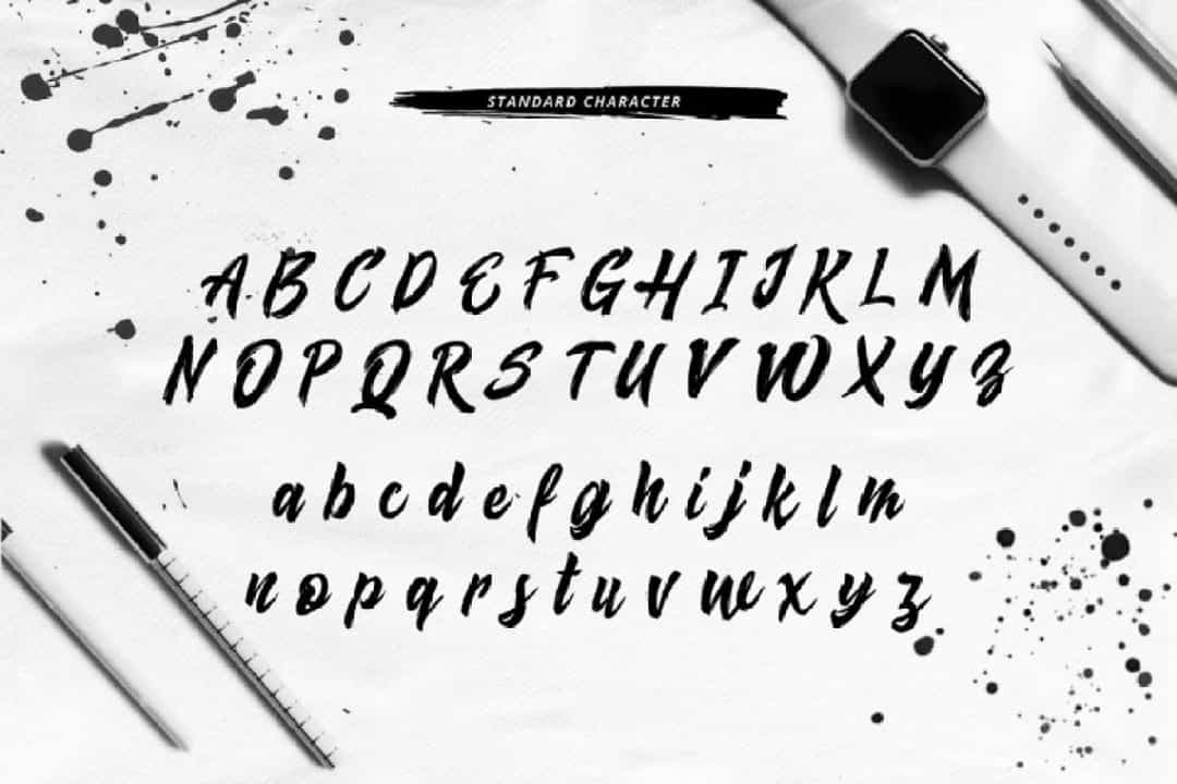 Chelantro Font Image 2
