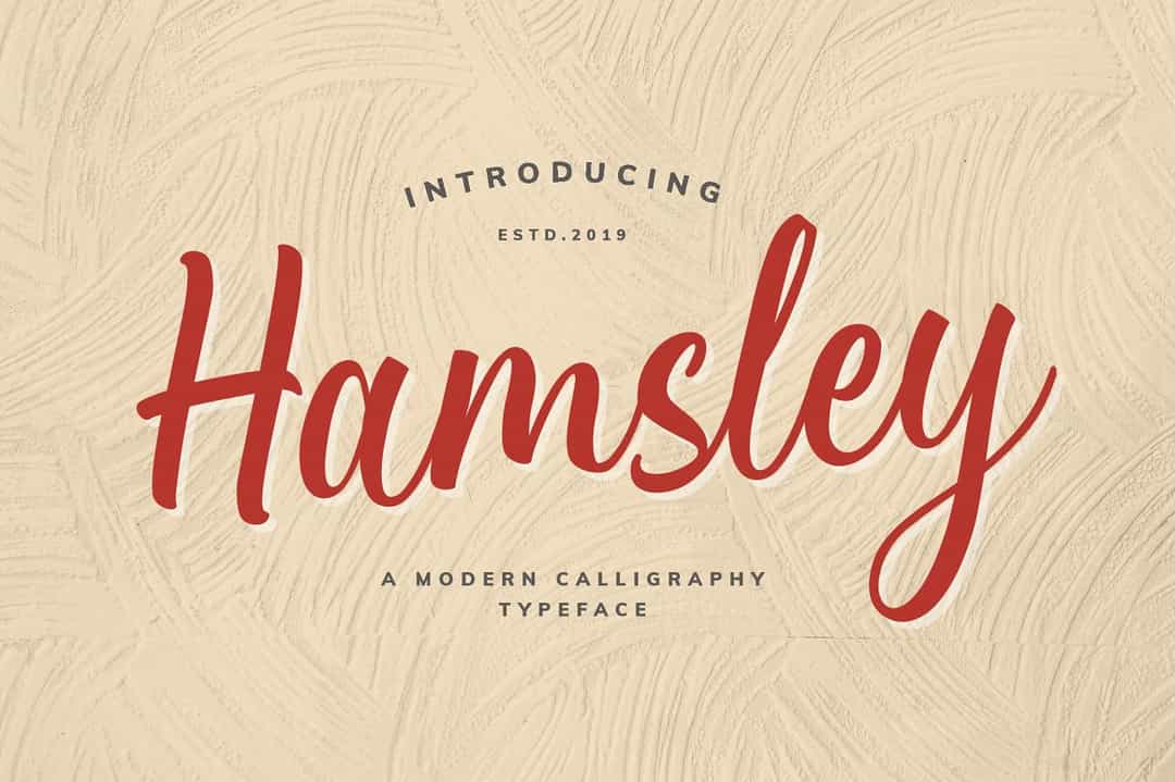 Hamsley Font Image 1