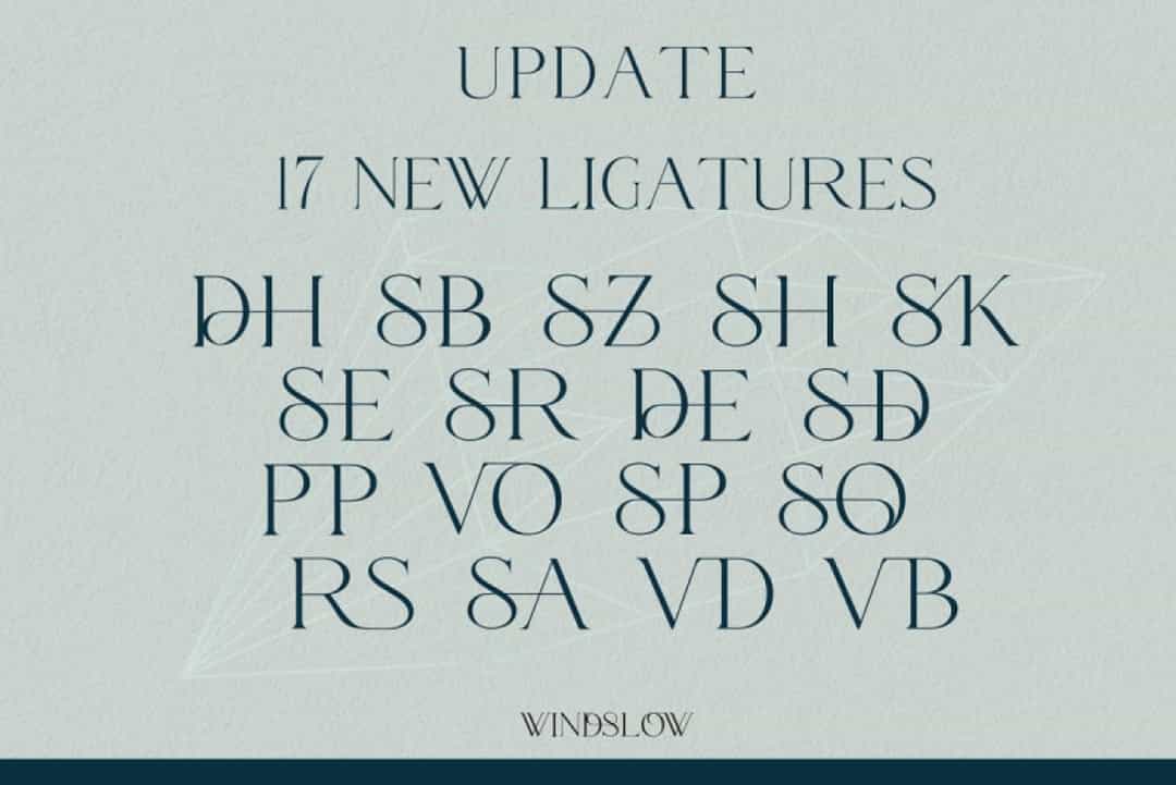 Windslow Font Image 2