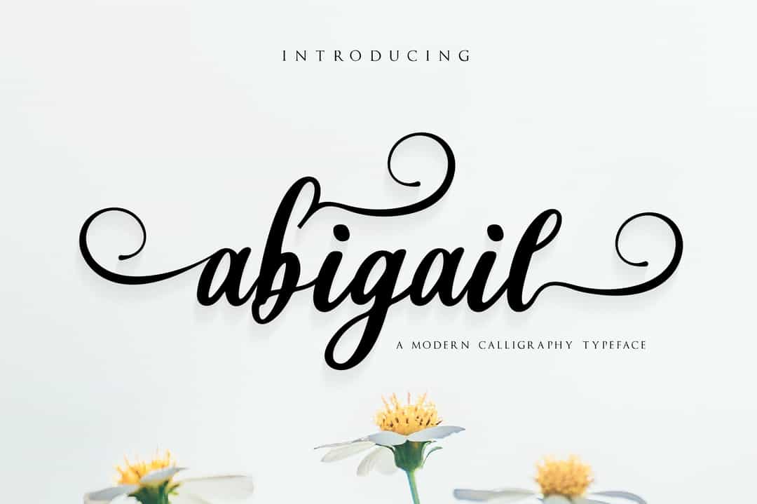 Abigail Font Image 1