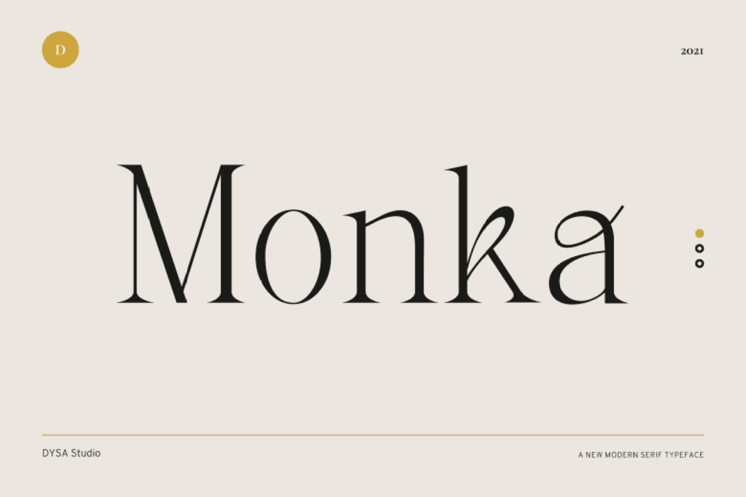 Monka Font Image 1